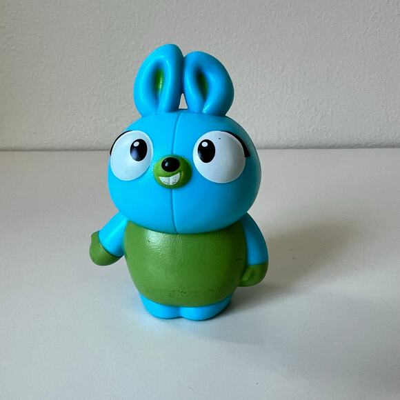 Fisher-Price Little People Blue Bunny Figure Disney Pixar Toy Story 4 2018 - Picture 1 of 6